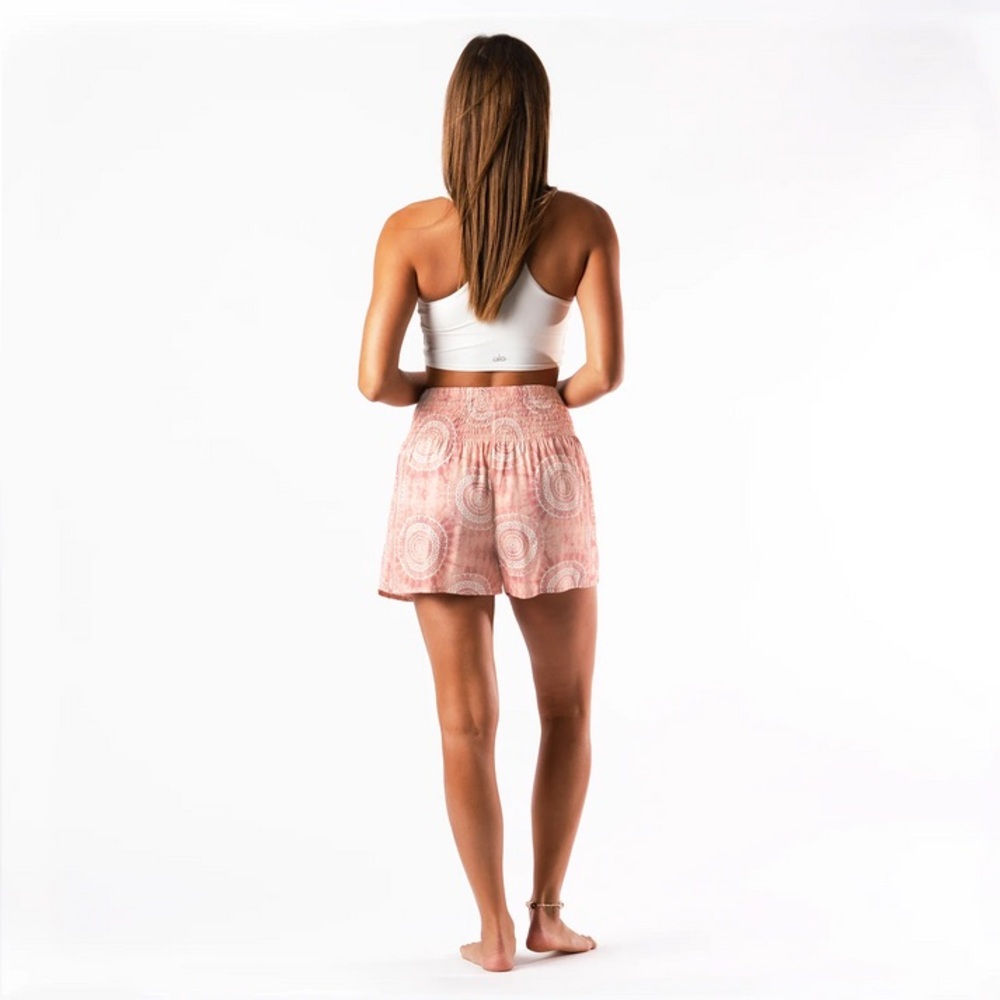 NWOT Lotus & Luna | Harem Shorts | Pink - Picture 2 of 2